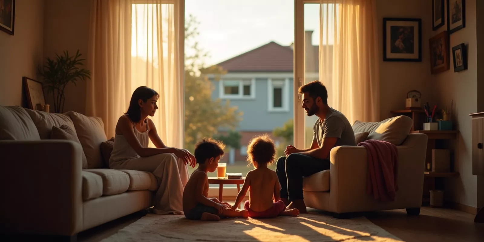 Venta de casa en divorcio con hijos menores
